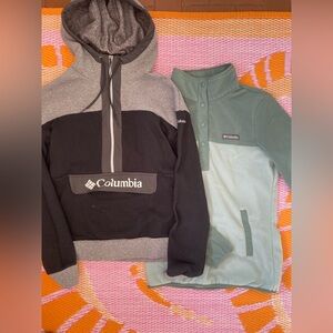 Columbia Womens XS Fleece-bundle of 2